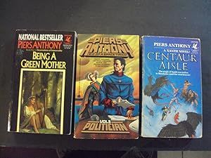 Seller image for 3 Piers Anthony PBs Being A Green Mother; Politician Vol 3; Centaur Aisle for sale by Joseph M Zunno