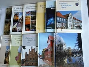 Kreiskalender. Gifhorner Heimatbuch. Sammlung von 11 Bänden