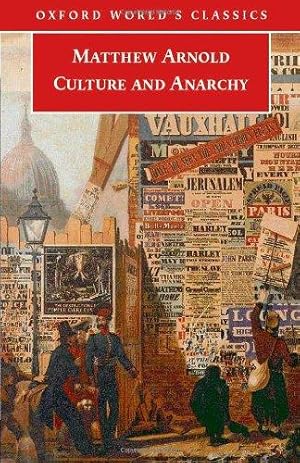 Bild des Verkufers fr Culture and Anarchy (Oxford World's Classics) zum Verkauf von WeBuyBooks