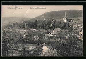 Ansichtskarte Hofheim a. Taunus, Partie am Schwarzbach