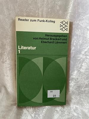 Bild des Verkufers fr Literatur (Reader zum Funk-Kolleg, Band 1) zum Verkauf von Antiquariat Jochen Mohr -Books and Mohr-