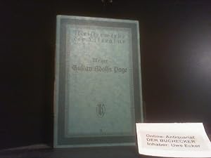 Bild des Verkufers fr Gustav Adolfs Page. Conrad Ferdinand Meyer. Hrsg. von Erich Hoffmann / Meisterwerke der Literatur ; Bd. 31 zum Verkauf von Der Buchecker