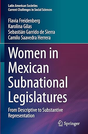 Imagen del vendedor de Women in Mexican Subnational Legislatures a la venta por moluna