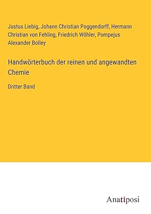 Seller image for Handwoerterbuch der reinen und angewandten Chemie for sale by moluna