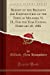 Imagen del vendedor de Report of the Receipts and Expenditures of the Town of Milford, N. H., For the Year Ending February 28, 1886 (Classic Reprint) [Soft Cover ] a la venta por booksXpress