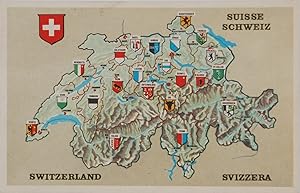 Carte Postale Suisse Schweiz Switzerland Svizzera