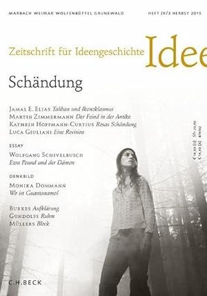 Seller image for Zeitschrift fr Ideengeschichte Heft IX/3 Herbst 2015 : Schndung for sale by Smartbuy