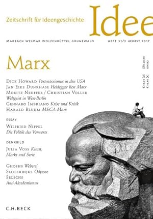 Bild des Verkufers fr Zeitschrift für Ideengeschichte Marx zum Verkauf von Smartbuy