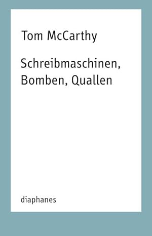 Seller image for Schreibmaschinen, Bomben, Quallen Essays for sale by Bunt Buchhandlung GmbH