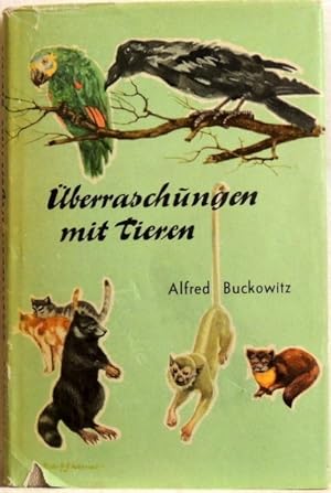 Seller image for berraschungen mit Tieren; Erlebnisse mit wilden und zahmen Tieren for sale by Peter-Sodann-Bibliothek eG