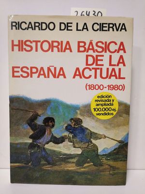 Imagen del vendedor de Historia bsica de Espaa actual a la venta por LIBRERA OESTE