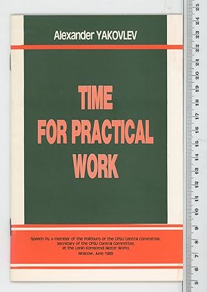 Seller image for Time for Practical Work for sale by Joe Orlik Books