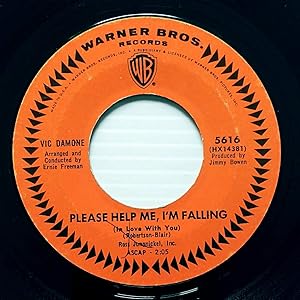 Immagine del venditore per You Were Only Fooling / Please Help Me, I'm Falling [7" 45 rpm Single] venduto da Kayleighbug Books, IOBA