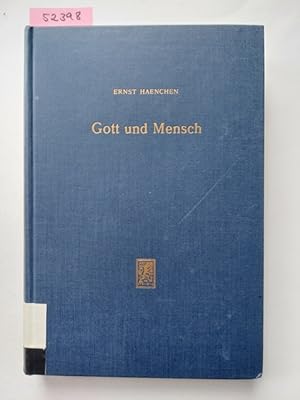 Bild des Verkufers fr Gott und Mensch, gesammelte Aufstze von Ernst Haenchen Band 1 Ernst Rabel zum Verkauf von Versandantiquariat Claudia Graf