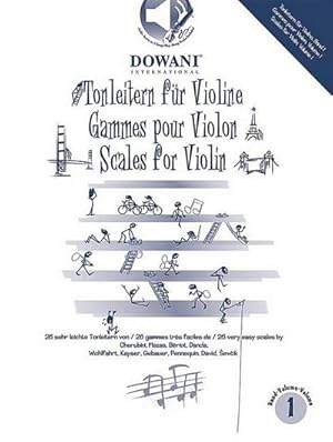 Image du vendeur pour Tonleitern (+Online Audio)fr Violine : Texte in dt/en/fr mis en vente par AHA-BUCH GmbH