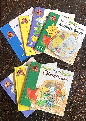 Seller image for Mouse Prints: Journey Through the Church Year. 3 Volumes: The Time of Easter, The Time of Christmas, The Time of the Church [plus activity books and CD. for sale by A Book Preserve