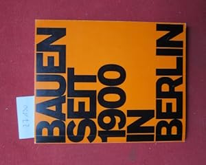 Bild des Verkufers fr Bauen seit 1900 in Berlin. zum Verkauf von Versandantiquariat buch-im-speicher