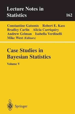 Immagine del venditore per Case Studies in Bayesian Statistics: Volume V (Lecture Notes in Statistics) by Gatsonis, Constantine [Paperback ] venduto da booksXpress