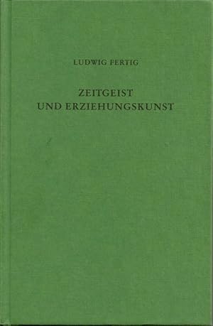 Seller image for Zeitgeist Und Erziehungskunst. Eine Einfhrung in Die Kulturgeschichte Der Erzie for sale by Die Buchgeister