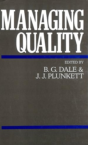 Imagen del vendedor de Managing Quality a la venta por M Godding Books Ltd