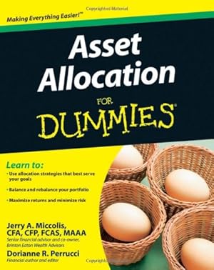 Imagen del vendedor de Asset Allocation For Dummies by Perrucci, Dorianne, Miccolis, Jerry A. [Paperback ] a la venta por booksXpress