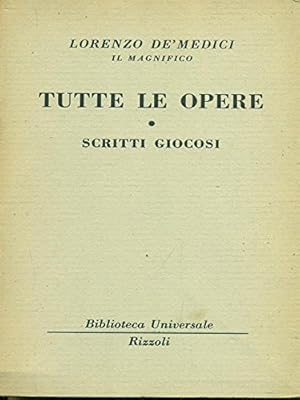 Image du vendeur pour Tutte le opere vol. 1 - scritti giocosi mis en vente par Ammareal