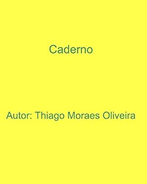 Seller image for Caderno (Portuguese Edition) [Soft Cover ] for sale by booksXpress