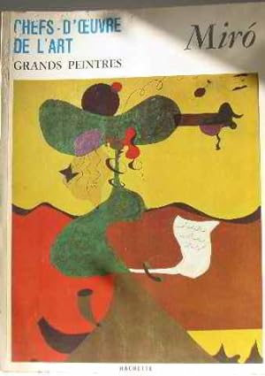 Seller image for Chefs-d'oeuvre de l'art, grands peintres, n53 - joan miro for sale by Ammareal