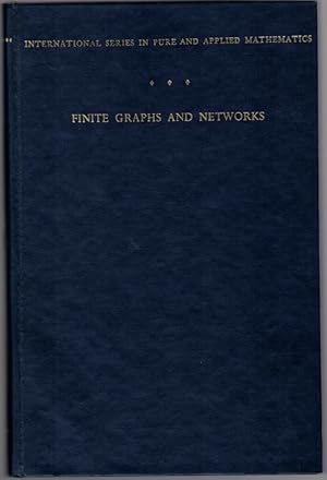 Bild des Verkufers fr Finite Graphs and Networks: an introduction with applications. zum Verkauf von Antiquariat Fluck