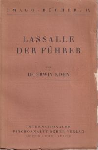 Imagen del vendedor de Lassalle. der Fhrer. a la venta por Bcher Eule