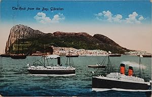 Post Card The Rock from the Bay, Gibraltar