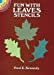 Seller image for Fun with Leaves Stencils (Dover Stencils) [Soft Cover ] for sale by booksXpress