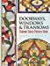 Seller image for Doorways, Windows & Transoms Stained Glass Pattern Book (Dover Stained Glass Instruction) [Soft Cover ] for sale by booksXpress