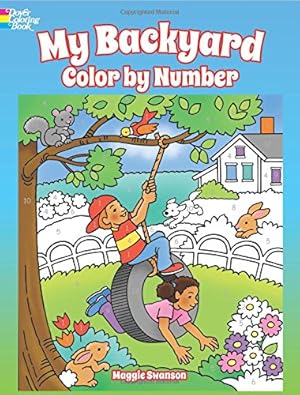 Image du vendeur pour My Backyard Color by Number [Soft Cover ] mis en vente par booksXpress