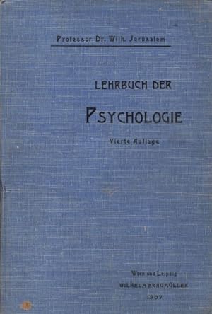 Bild des Verkufers fr Lehrbuch der Psychologie. zum Verkauf von Auf Buchfhlung
