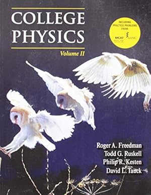 Immagine del venditore per College Physics, Volume 2 venduto da Reliant Bookstore