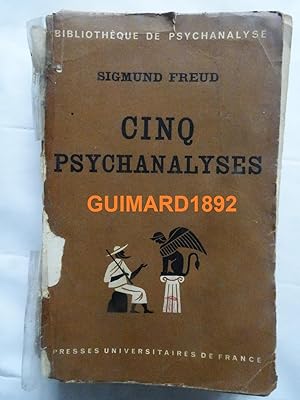 Image du vendeur pour Cinq psychanalyses mis en vente par Librairie Michel Giraud