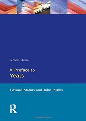 Immagine del venditore per A Preface to Yeats (Preface Books) by Malins, Edward, Purkis, John [Paperback ] venduto da booksXpress