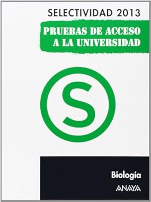 Seller image for Biologa, selectividad, prueba acceso universidad for sale by WeBuyBooks