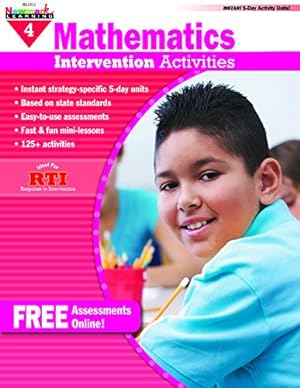 Seller image for Newmark Learning Math Intervention Workbook Gr. 4 for sale by Pieuler Store
