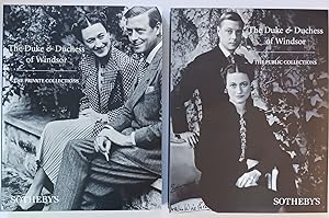 The Duke and Duchess of Windsor: The Private Collections and Public Collections. TWO-VOLUME AUCTI...