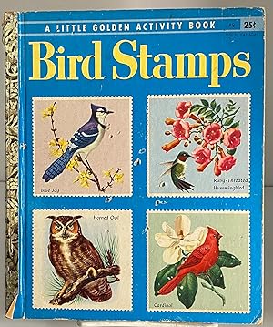 Seller image for Bird Stamps (A Little Golden Activity Book) for sale by Books Galore Missouri