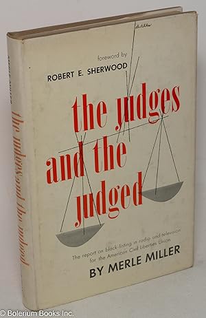 Image du vendeur pour The Judges and the Judged mis en vente par Bolerium Books Inc.