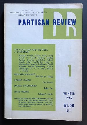 Bild des Verkufers fr Partisan Review, Volume 29, Number 1 (XXIX; Winter 1962) zum Verkauf von Philip Smith, Bookseller