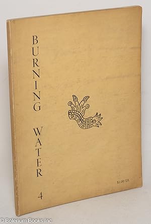 Bild des Verkufers fr Burning Water: #4, Fall 1965 zum Verkauf von Bolerium Books Inc.