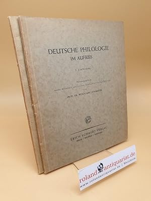 Seller image for Deutsche Philologie im Aufriss ; 5. Lieferung ; 6. Lieferung ; (2 Bnde) for sale by Roland Antiquariat UG haftungsbeschrnkt