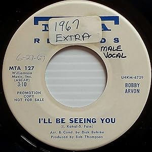 Seller image for If We Only Had Tonight / I'll Be Seeing You [7" 45 rpm Promo] for sale by Kayleighbug Books, IOBA