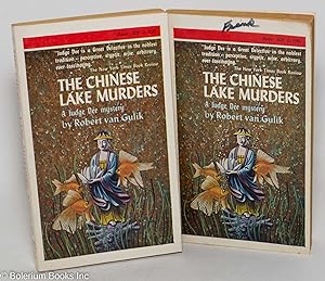 The Chinese Lake Murders, a Judge Dee Mystery [two identical copies]
