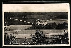 Ansichtskarte Wildsachsen i. Ts., Naturfreundehaus der Ortsgruppe Mainz