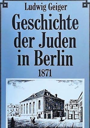 Bild des Verkufers fr Geschichte der Juden in Berlin. zum Verkauf von Berliner Bchertisch eG